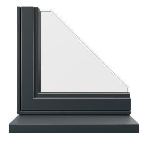 anthracite grey, Aluminium Windows