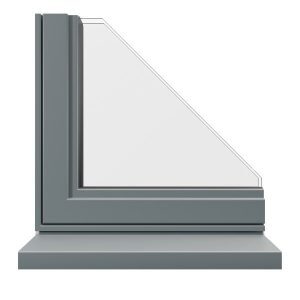 squirrel grey, Aluminium Windows, Double Glazing, Replacement Windows